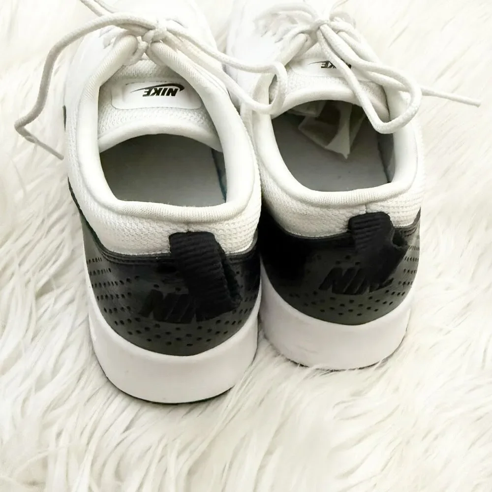 NIKE | Air Max Thea Black Leather Sneakers Tennis Athletic Shoes | Size 11‎